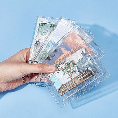 porte-monnaie transparents en PVC(ABAG-WH0044-28)-4