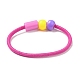 Colorful Nylon Elastic Hair Ties for Girls Kids(MRMJ-P017-01C)-3