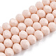 Opaque Solid Color Glass Beads Strands(X-EGLA-A034-P10mm-D17)-1