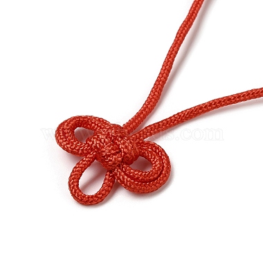 Amulette en nylon avec cordon de nœud porte-bonheur(AJEW-NH0001-01A)-3