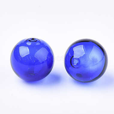 Handmade Blown Glass Beads(X-BLOW-T001-32B-01)-2
