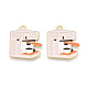 Alloy Enamel Pendants(PALLOY-T093-17G)-1