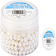 perles rondes en perles de verre teintées écologiques(HY-BC0001-6mm-RB011)-4