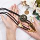 2Pcs 2 Style Adjustable Vintage PU Leather Bolo Ties(NJEW-HY0001-01)-3