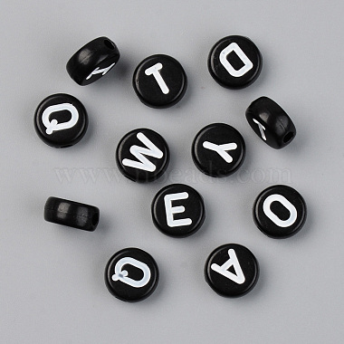 Opaque Acrylic Beads(X-SACR-T338-11B)-1