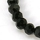 Faceted Glass Round Beads Strands(X-GF4mmC27)-1
