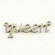 Fashionable Stainless Steel Word Charms(X-STAS-R059-42)-1