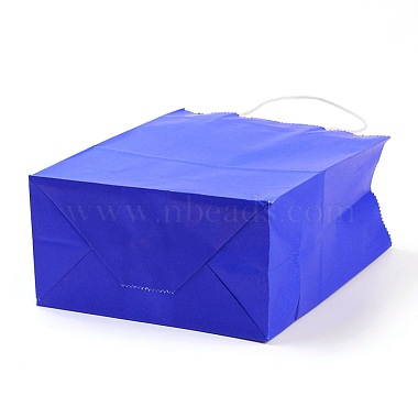 Pure Color Kraft Paper Bags(AJEW-G020-A-04)-3