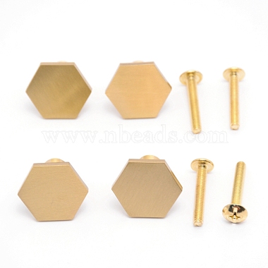 真鍮製の引き出しノブ(FIND-WH0059-21A-MG)-2