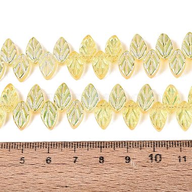 Electroplate Transparent Glass Beads Strands(EGLA-N056-03A-04)-4