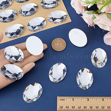 Acrylic Rhinestone Flat Back Cabochons(DIY-GF0009-17C)-3