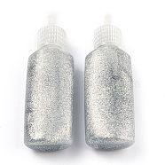 Glitter Glue, Friendly Odorless 3D Flash Glue Pen, for Arts and Crafts, Silver, 2.9x1.8x8.95cm(DIY-C003-01F)