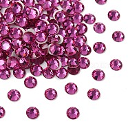 Preciosa&reg MAXIMA Crystal No Hotfix Flatback Stones, Czech Crystal, Dura Foiling, Round(438 11 615 Chaton Rose), 70350 Fuchsia, SS10(2.7~2.9mm)(Y-PRC-NSS10-70350)