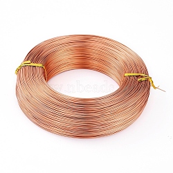 Aluminum Wire, Flexible Craft Wire, for Beading Jewelry Doll Craft Making, Sandy Brown, 20 Gauge, 0.8mm, 300m/500g(984.2 Feet/500g)(AW-S001-0.8mm-04)