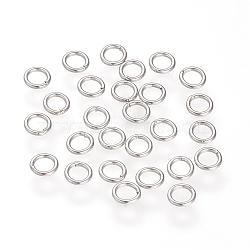 - Choose the sizes you need in the option box! 4, 5, 6, 7, 8 mm 500 or 1000 Open jump rings 304 stainless steel outside diameters