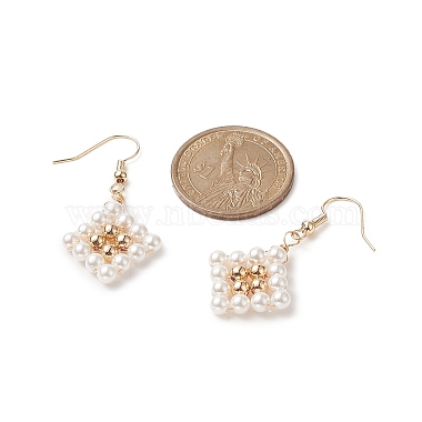Natural Pearl Dangle Earrings(EJEW-JE05210-01)-2