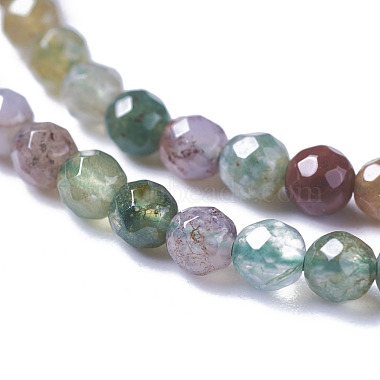 Natural Indian Agate Bead Strands(X-G-A129-3mm-03)-3