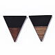 Resin & Walnut Wood Pendants(X-RESI-T035-06C-A)-2