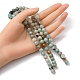 Natural Flower Amazonite Beads Strands(G-YW0001-24)-4