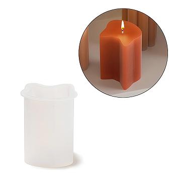 DIY Silicone Candle Molds, for Candle Making, Cat Shape, 44x57x71mm