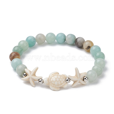 Pale Turquoise Synthetic Turquoise Bracelets
