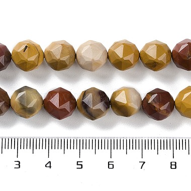 perles de Mookaite naturel brins(G-NH0021-A13-02)-5