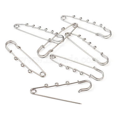 45Pcs 3 Style Stainless Steel Safety Pins(STAS-TA0001-31)-4