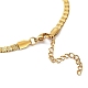 304 Stainless Steel Herringbone Chain Necklaces(NJEW-P282-01G)-4