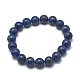 Natural Lapis Lazuli(Dyed) Bead Stretch Bracelets(BJEW-K212-B-047)-7