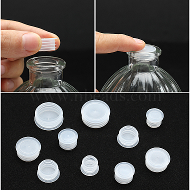 50Pcs 5 Style Plastic Bottle Stoppers(AJEW-GF0007-49)-5