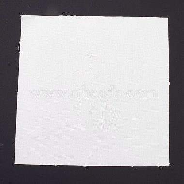 Ткань для вышивки своими руками с убираемым рисунком(DIY-P032-C09)-3
