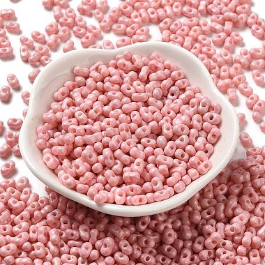 Baking Paint Glass Seed Beads(SEED-K009-01A-17)-2