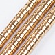 Electroplate Non-magnetic Synthetic Hematite Beads Strands(X-G-I195-4mm-17-A)-1