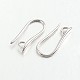 Brass Earring Hooks for Earring Designs(KK-M142-02P-NR)-1