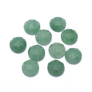 Natural Gemstone Cabochons, Faceted, Flat Round, 7.5x3.5~4mm(G-G795-07-02)