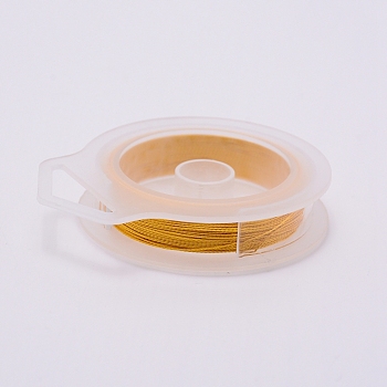 3 Strands Copper Craft Wire, Long-Lasting Plated, Golden, 26 Gauge, 0.4mm, about 50m/roll