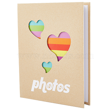 BurlyWood Paper Photo Albums