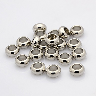 Rondelle 304 Stainless Steel Beads(STAS-N020-01-10mm)-2