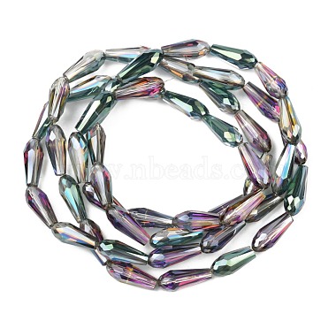Electroplate Glass Beads Strands(EGLA-L015-HP-B02)-3
