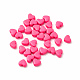 Heart Spray Painted Alloy Beads(FIND-G053-01A)-1