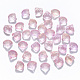 Transparent Spray Painted Glass Beads(GLAA-T016-04B)-1