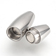 304 Stainless Steel Magnetic Clasps with Glue-in Ends(STAS-Q211-31A)-3