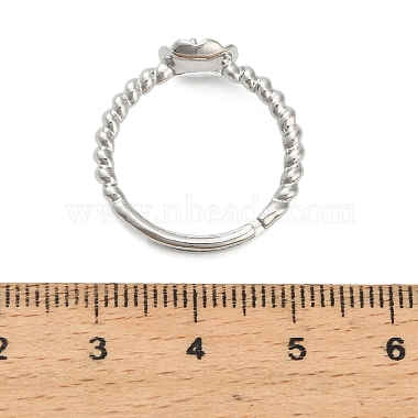 Brass Finger Cup Peg Ring Settings(KK-L184-58P)-2