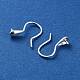 Sterling Silver Teardrop Earring Hooks(STER-H109-01)-2