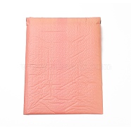 Matte Film Package Bags, Bubble Mailer, Padded Envelopes, Rectangle, Light Salmon, 31.5x23.7x0.03cm(OPC-XCP0001-01)