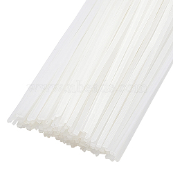 Hot Melt Resin Glue Sticks, Use for Glue Gun, WhiteSmoke, 28.5~28.7x0.2x0.1cm(FIND-WH0427-36)