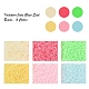 4800Pcs 6 Colors 12/0 Imitation Jade Glass Seed Beads(SEED-YW0001-30)-2