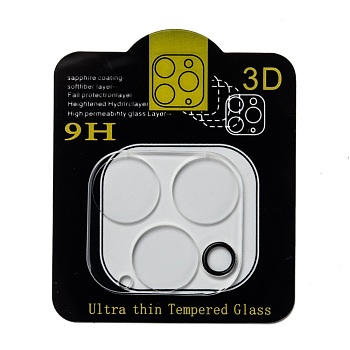 Explosion Proof Premium Tempered Glass, Camera Lens Screen Protector, Designed for Phone, Clear, 3x2.8x0.1cm