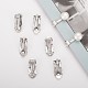 304 Stainless Steel Clip-On Earrings Findings(STAS-Q185-01)-5