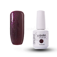 15ml Special Nail Gel, for Nail Art Stamping Print, Varnish Manicure Starter Kit, Purple, Bottle: 34x80mm(MRMJ-P006-D037)